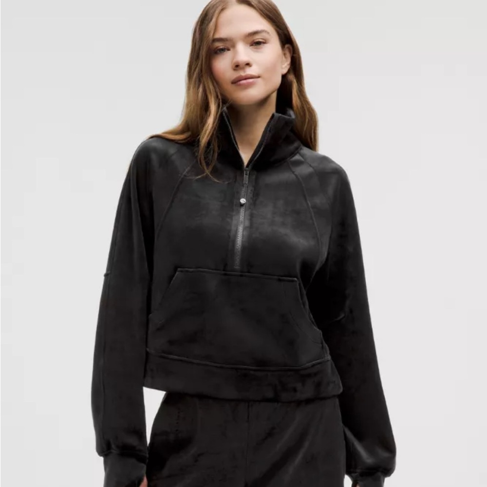 NWT lululemon scuba hoodie velvet size M/L